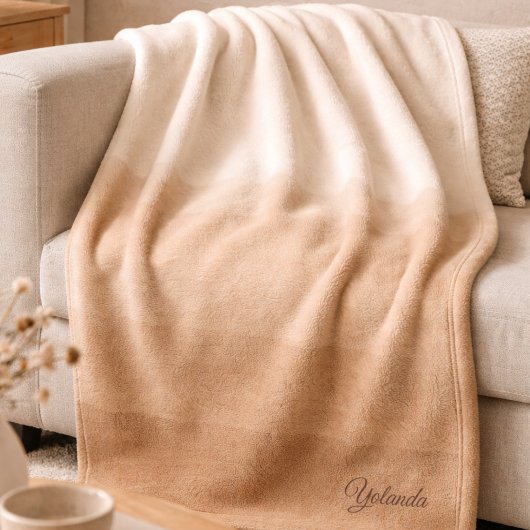 Couverture Polaire Earth Layered Calm Fleece Blanket