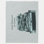 Couverture Polaire Easily Distracted by Classics (Devant)