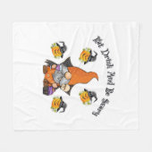 Couverture Polaire Eat Drink And Be Scary Basic Casual (Devant (Horizontal))