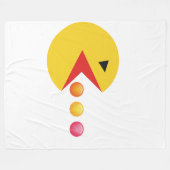 Couverture Polaire Eating Dot (Devant (Horizontal))