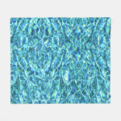 Couverture Polaire Eau Chatoyante Tombée (Devant (Horizontal))