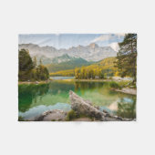 Couverture Polaire Eau | Dachstein Mountains Lake Allemagne (Devant (Horizontal))