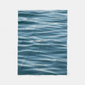 Couverture Polaire Eau de mer le matin (Devant)