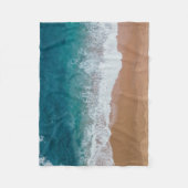 Couverture Polaire Eau du corps bleu (Devant)