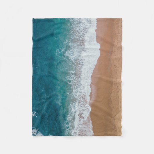 Couverture Polaire Eau du corps bleu (Devant)