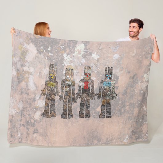 Couverture Polaire Eau et Vent de Terre (En situation)