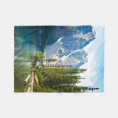 Couverture Polaire Eau | Moraine Lake, Canada (Devant (Horizontal))