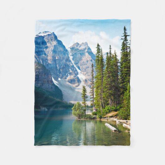 Couverture Polaire Eau | Moraine Lake, Canada (Devant)