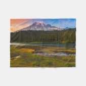 Couverture Polaire Eau | Parc national du Mont Rainier, Washington (Devant (Horizontal))