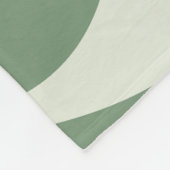 Couverture Polaire Ebb et flux 4 en vert (Coin)