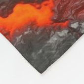 Couverture Polaire Ébullition de la lave volcanique rocheuse (Coin)