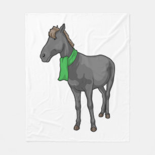 Couverture Polaire Écharpe de cheval