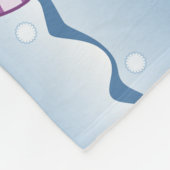 Couverture Polaire Écharpe Tricot Snowman (Coin)