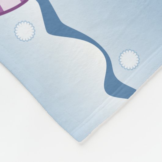 Couverture Polaire Écharpe Tricot Snowman (Coin)