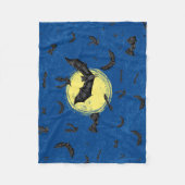 Couverture Polaire Échauffe de chauve-souris sauvage (Devant)