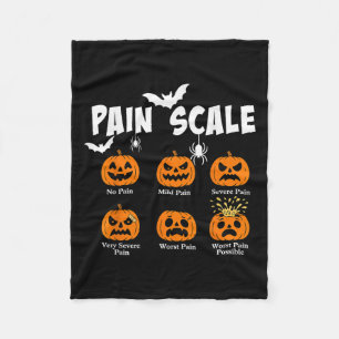 Couverture Polaire Échelle de douleur Soky Citrouille Automne Hallowe