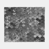 Couverture Polaire Échelles de Parties scintillant de sirènes #7 (Par (Devant (Horizontal))