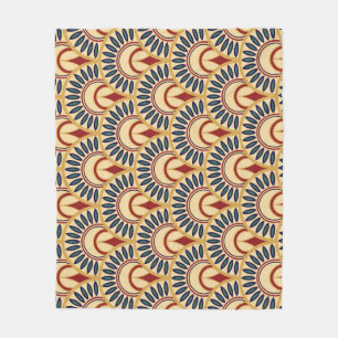 Couverture Polaire Echelles De Poisson Égyptiennes : Motif Sans Fil.