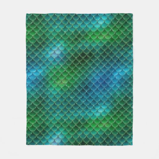 Couverture Polaire Échelles de sirène (Devant)