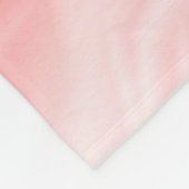 Couverture Polaire Éclaboussure rose (Coin)