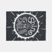 Couverture Polaire Éclat comme The Sun (Devant (Horizontal))