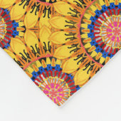 Couverture Polaire Éclat de soleil doré (Coin)