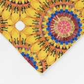 Couverture Polaire Éclat de soleil doré  (Coin)
