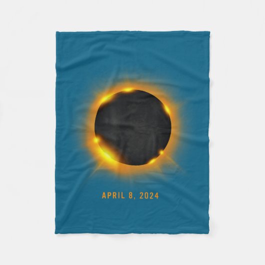 Couverture Polaire Éclipse Solaire (Devant)