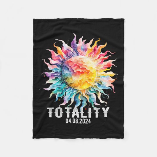 Couverture Polaire Éclipse solaire (Devant)