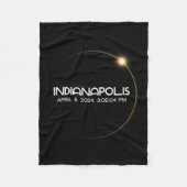 Couverture Polaire Éclipse solaire 2024 (Devant)