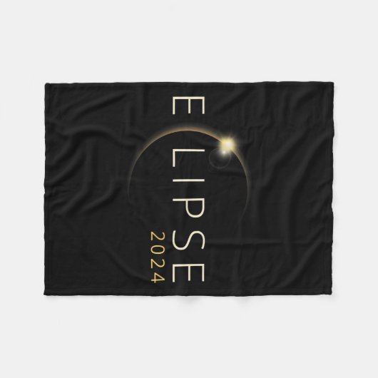 Couverture Polaire Éclipse solaire 2024 Éclipse solaire totale 4.08.2 (Devant (Horizontal))