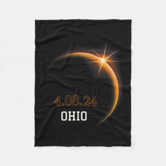 Couverture Polaire Éclipse solaire 2024 Totalité Ohio Printemps 4.08.