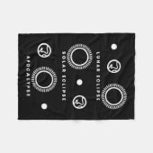 Couverture Polaire Eclipse solaire Apocalypse (Devant (Horizontal))