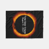 Couverture Polaire Éclipse solaire totale 2017 (Devant (Horizontal))