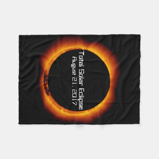 Couverture Polaire Éclipse solaire totale 2017 (Devant (Horizontal))