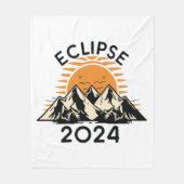 Couverture Polaire Éclipse solaire totale 2024 (Devant)