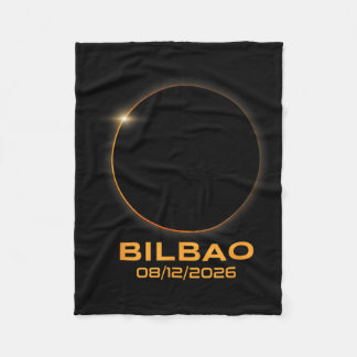 Couverture Polaire Éclipse solaire totale 2026 Bilbao Espagne Totalit