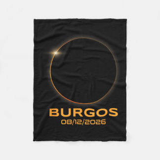 Couverture Polaire Éclipse solaire totale 2026 Burgos Espagne Totalit