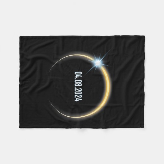 Couverture Polaire Éclipse solaire totale 4.8.2024 (Devant (Horizontal))