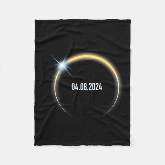 Couverture Polaire Éclipse solaire totale 4.8.2024 (Devant)