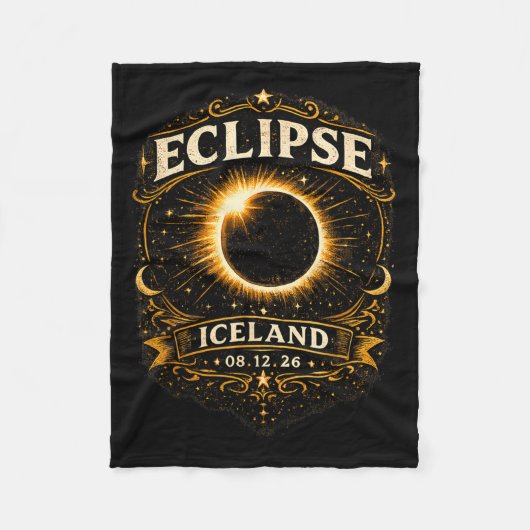 Couverture Polaire Éclipse solaire totale en Islande 2026 Éclipse cél (Devant)