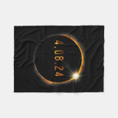 Couverture Polaire Éclipse solaire Totalité américaine Printemps 4082 (Devant (Horizontal))
