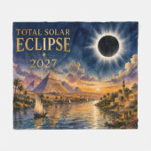 Couverture Polaire Éclipse totale de soleil 2027 Égypte (Devant (Horizontal))