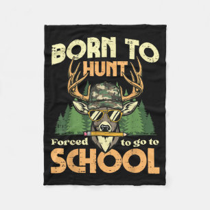 Couverture Polaire École de chasse Cerf Camo Chasse Garçons Enfants J
