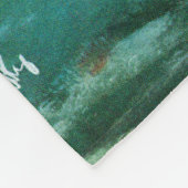 Couverture Polaire École de poissons parmi les lignes par Thornton Ut (Coin)