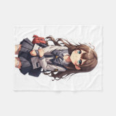 Couverture Polaire École japonaise d'Anime (Devant (Horizontal))