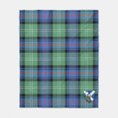 Couverture Polaire Écossais Sutherland vieux Tartan antique Plaid (Devant)