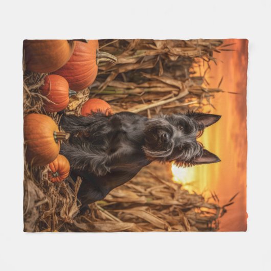 Couverture Polaire Ecosse d'automne (Devant (Horizontal))