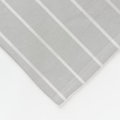 Couverture Polaire Écrans gris clair personnalisés (Coin)
