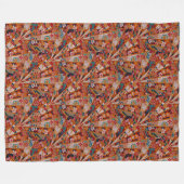 Couverture Polaire Écrans Tissu oriental (Devant (Horizontal))